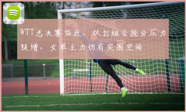 WTT总决赛临近，双打组合抢分压力陡增，女单主力仍有突围空间